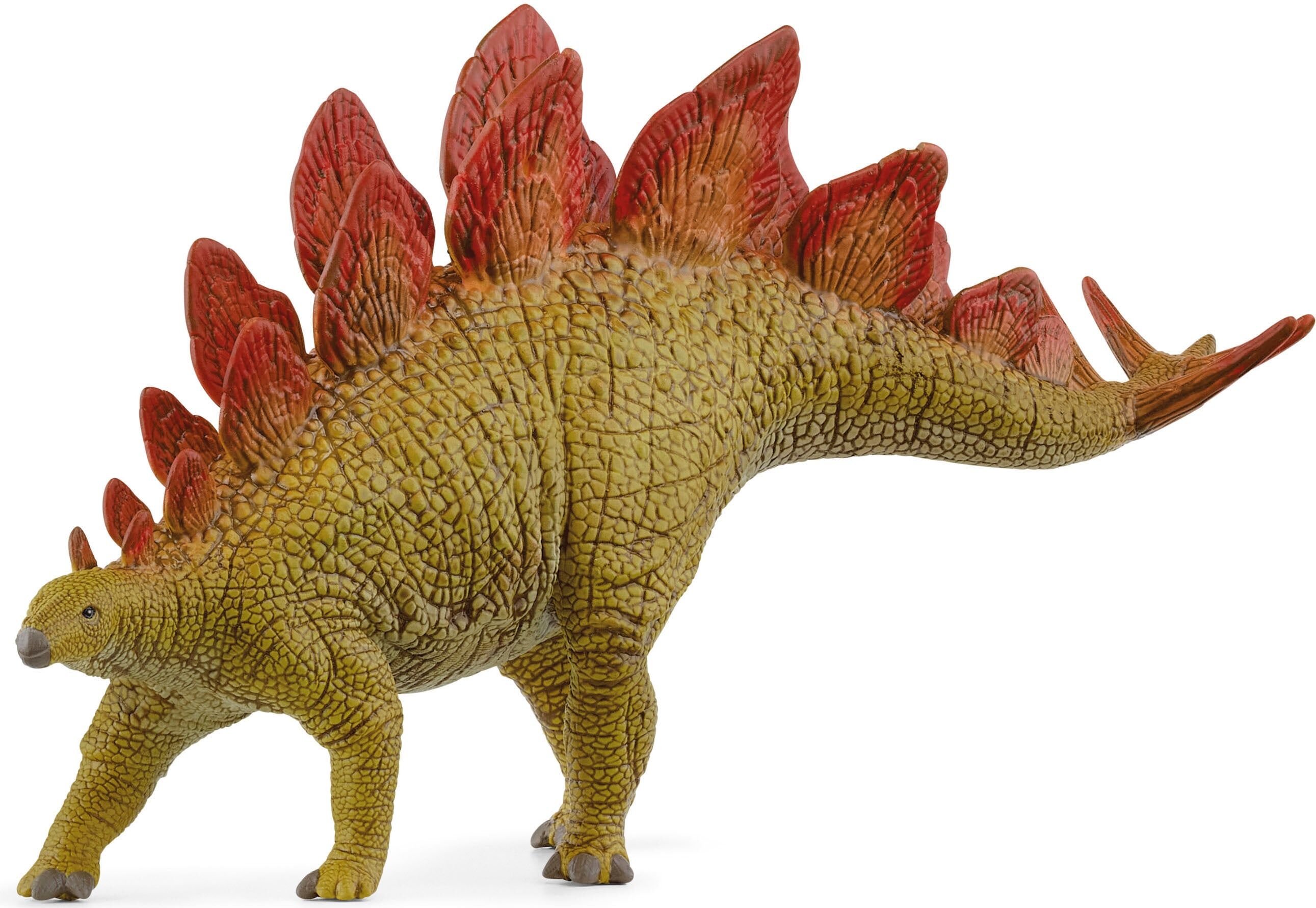 Spielfigur SCHLEICH "DINOSAURS, Stegosaurus (15040)", bunt, Spielfiguren, Kinder, Kunststoff, Spielfigur