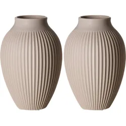 VASEN Alsta Beige 19 cm 2er Set