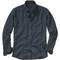 Mosaik-Jacquard-Hemd - XL
