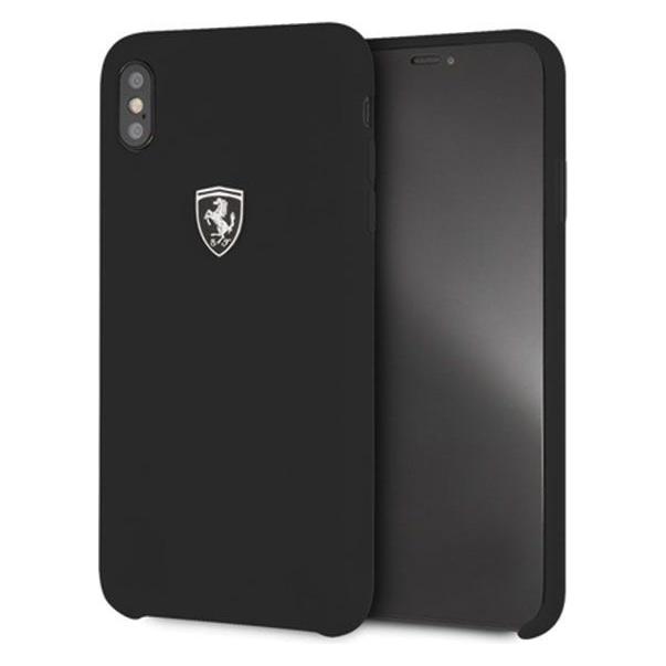 Ferrari hard case FEOSIHCI65BK iPhone Xs Max black / black silicone off (Apple iPhone XS Max) (FER000313-0)