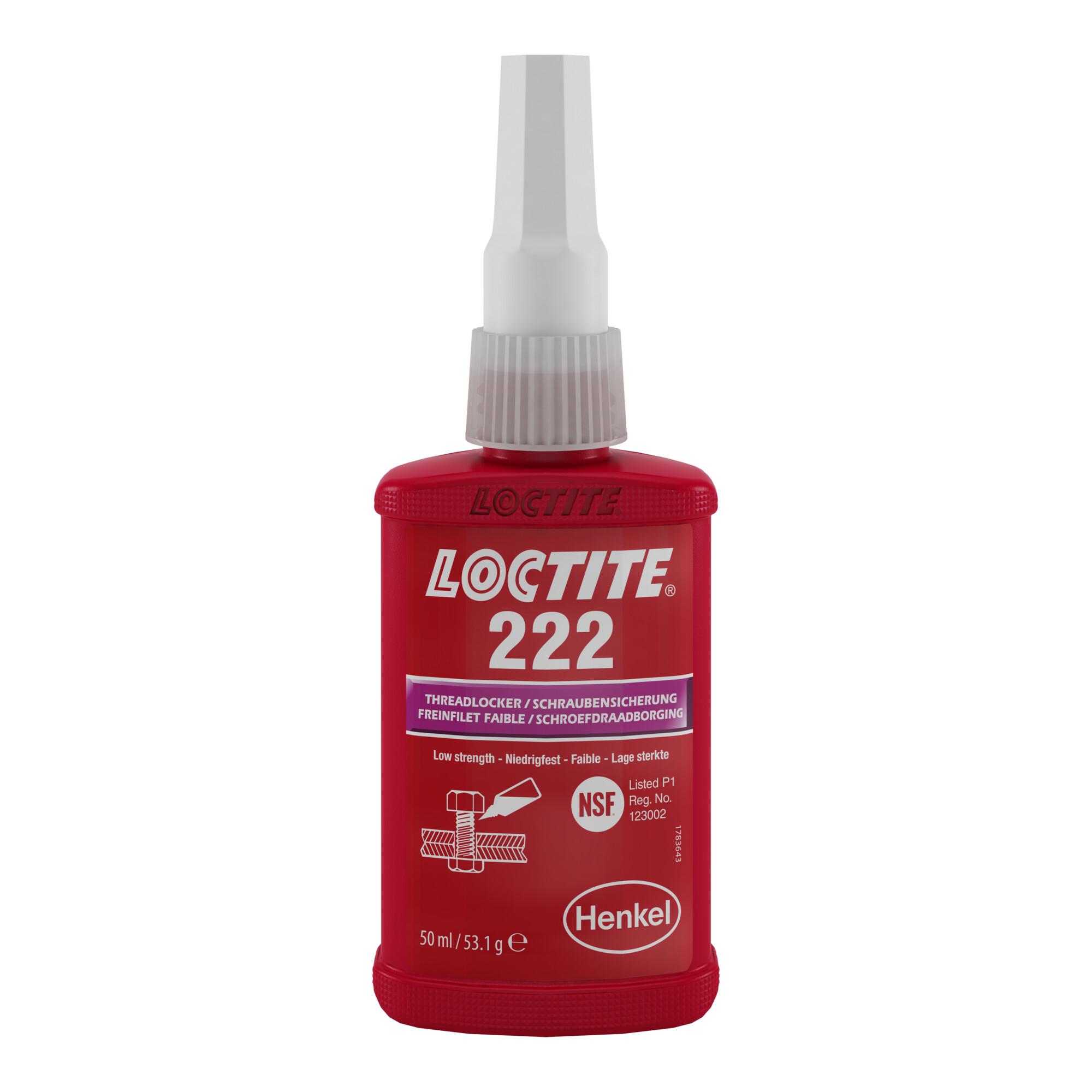 Loctite 222 Schraubensicherung niedrigfest 50 ml)