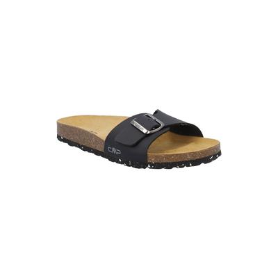 Sandale CMP "Eco Elys", Damen, Gr. 40, schwarz, Obermaterial: 100% Polyurethan PU., Schuhe Sandale