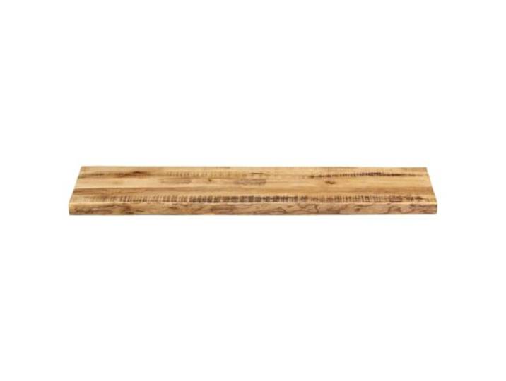 KTHLBRH Tischplatte mit lebenden Kanten, 120 x 40 x 3,8 cm, Massivholz Leicht zu reinigende Oberfläche, natürliches Finish, kombinierbar mit verschiedenen Basen, einzigartig für Farbvariationen