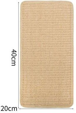 Uplift Treasures Self Adhesive Sisal Cat Scratching Mat Set primary Color 3pcs