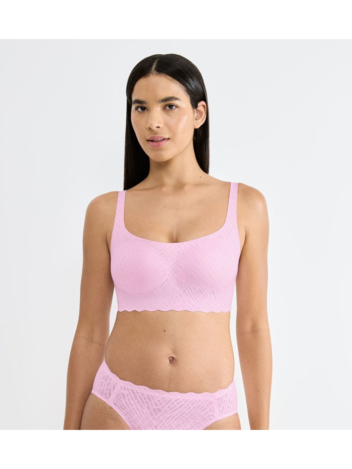 Sloggi Bustier ''Zero Feel" in Rosa - M