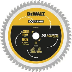Kreissägeblatt DeWALT ø: 250x30mm mit 24 Wechselzähnen passend für DW743N/DW745