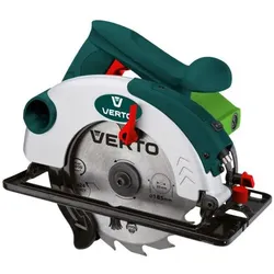 Verto, Handkreissäge, 684 Tragbare Kreissägemaschine, Metallisch