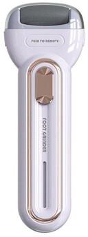 Everyday Crate SilkyStep Rechargeable Electric Foot Callus Remover & Foot Exfoliator Pedicure Device purple