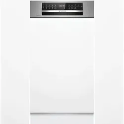 Bosch Serie 6 SPI6ZMS29E Teilintegrierter Geschirrspüler, Höhe 81,5 cm, Breite 45 cm, Edelstahl