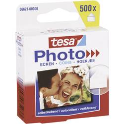 tesa Photo® Ecken Klebepads (B x H) 17 mm x 19 mm Transparent Inhalt: 500 St. 56621-00000-00