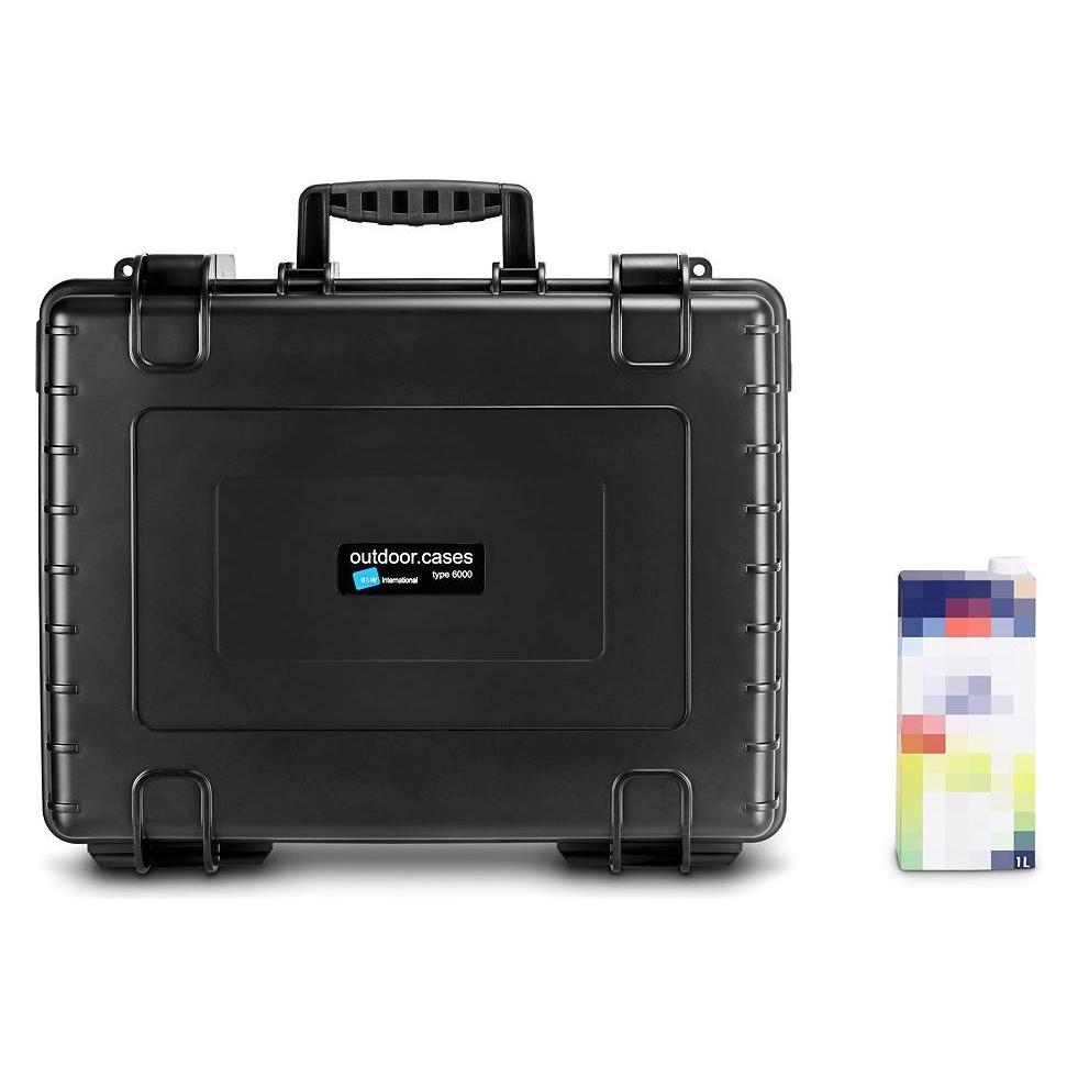 B&W International Transportkoffer Outdoor Typ 6000 (Fotokoffer, 32.60 l) (6000/B)