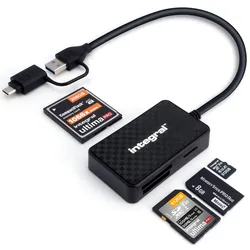 INTEGRAL Cardreader 4-in-1 USB 3.2 Type A