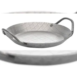 GSW Servierpfanne Gastro traditionell Eisen geschmiedet 28 x 3,8cm, induktionsgeeignet, backofenfest