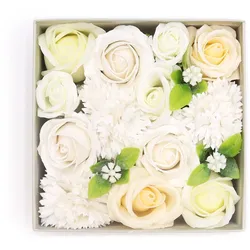 Square Box - Wedding Blessings - White & Ivory