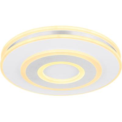 GLOBO LIGHTING LED Deckenleuchte "MARU", weiß, 1 Stk., Leuchten, Deckenlampe/rund/Wohnzimmer/Schlafzimmer/elegant, LED Deckenleuchte