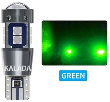 Uplifted Finds High Quality W5W T10 LED CANBUS Error Free Interior Car Bulbs (2 Pack) green