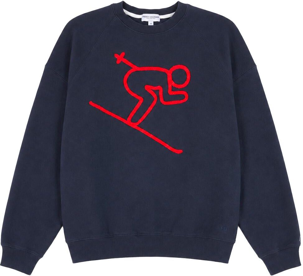 French Disorder  - Clyde Skieur (Tricotin) Navy - S - Sweat