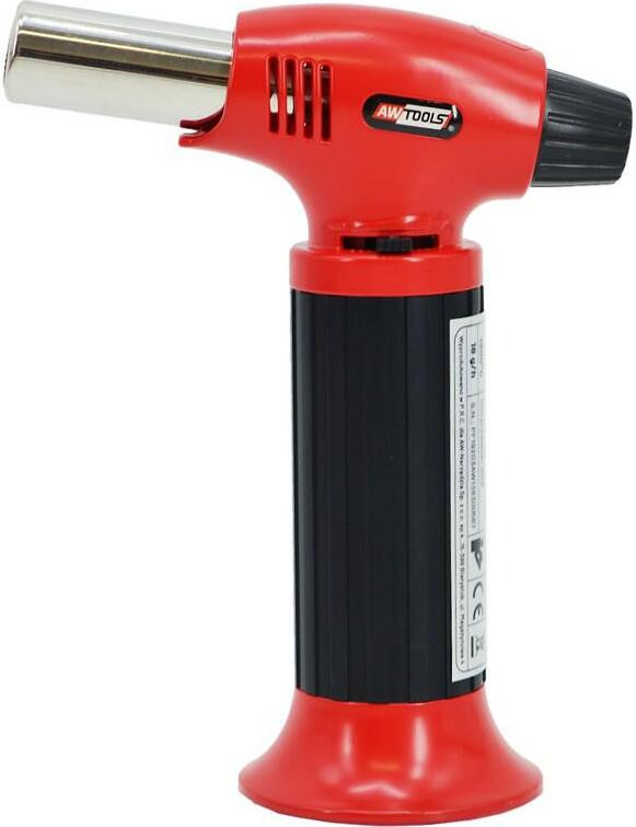 AWTools Gasbrander 360 graden met piezo-ontsteking
