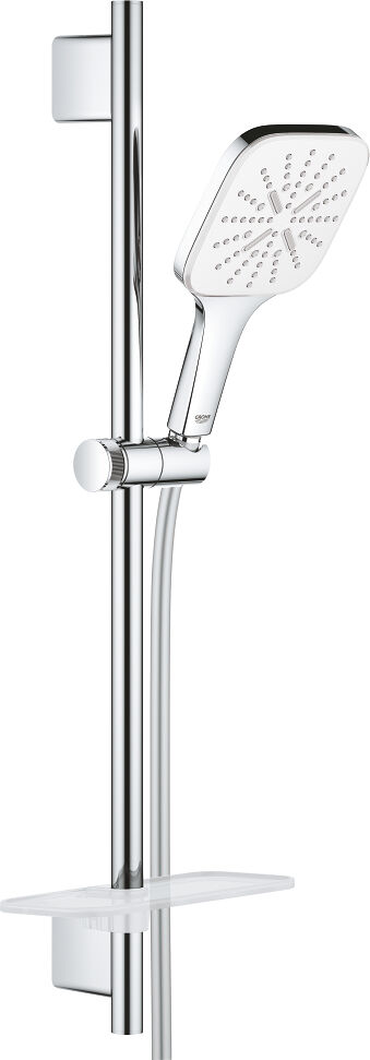 Grohe Vitalio SmartActive 130 Cube 26596000  ensemble de douche, 3 jets, chromé