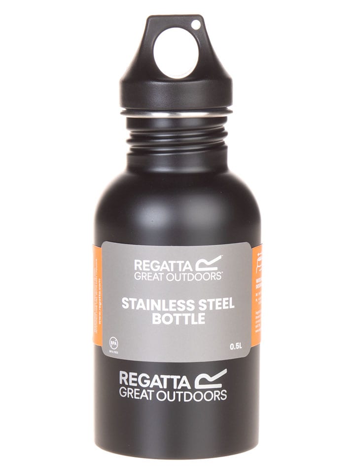 Regatta Isolierflasche in Schwarz - 500 ml - onesize