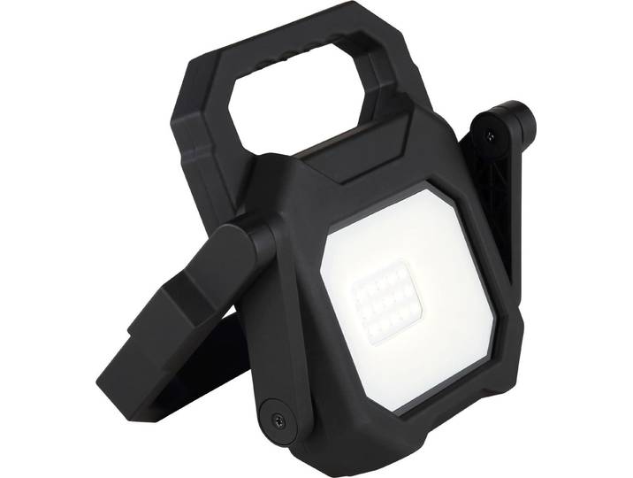 Globo Brian LED Lampe d'extérieur 6W blanc neutre IP54 noir mat\, plastique 3cm 34309