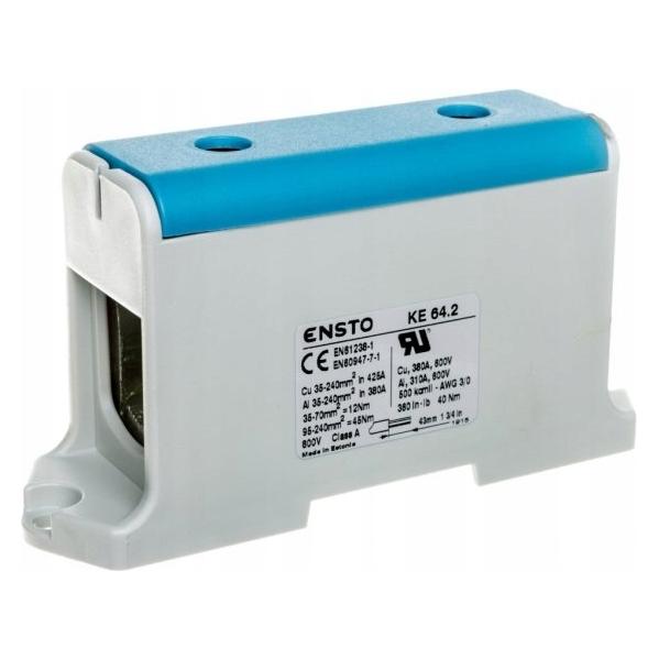 Ensto 1-pole 35-240mm2 clamp blue (KE64.2) (6418677191923)