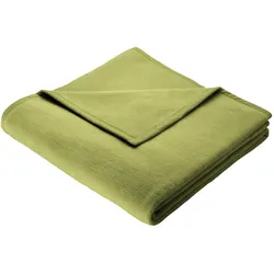 Biederlack Wohndecke Thermosoft 150x200 cm | oliv - grün