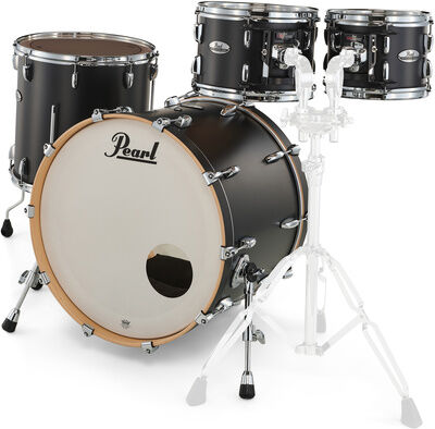 Pearl "Professional 20" 4-pc Set #339" Matte Caviar Black