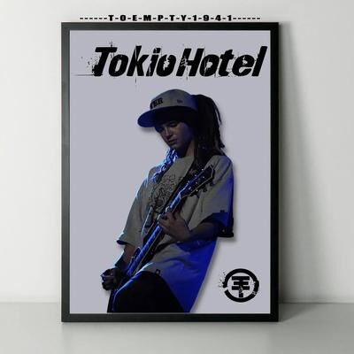 Uplifted Finds Metal Rock Band Tokio Hotel Poster Canvas Print Wall Art Decor 40 X 50 Cm No Frame 4