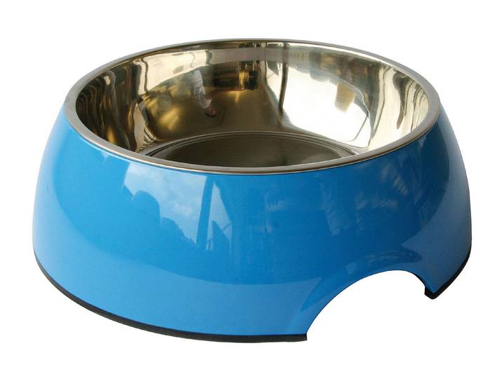 Swisspet Napf rund Melamin blau 14cm