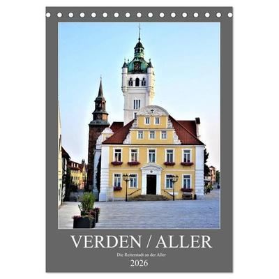 Verden - Aller (Tischkalender 2026 DIN A5 hoch), CALVENDO Monatskalender