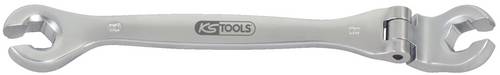 KS Tools 518.0378 CHROMEplus Offener Doppel-Ringschlüssel mit Gelenk, 8mm