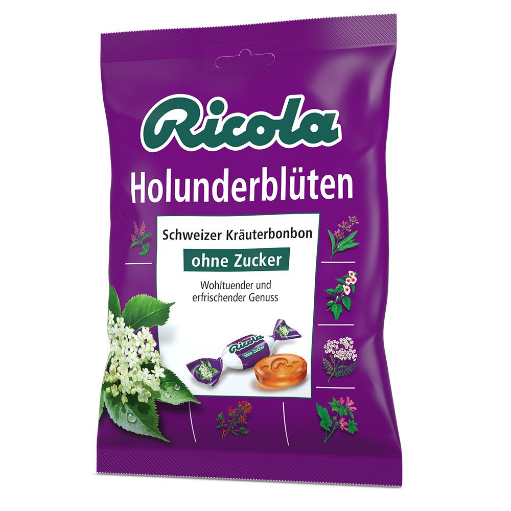 Ricola o.Z.Beutel Holunderblüten Bonbons 75 g