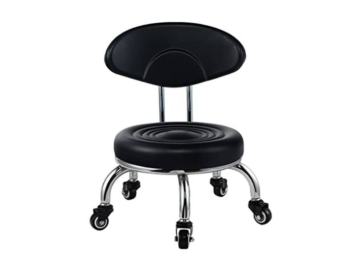 JFGCTYHXY Hocker mit Rollen, Roller Seat Kurze Rollfußhocker mit Universal-Lenkrollen Kleine