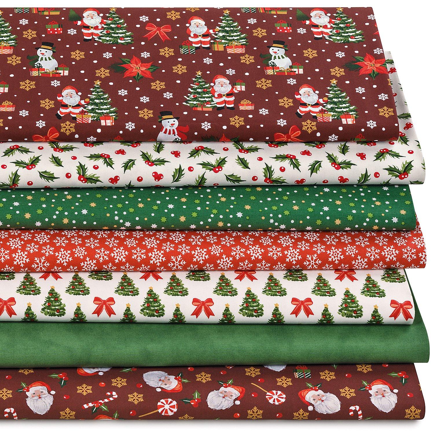 Patchwork- und Quiltpaket "X-Mas Tradition", rot-color
