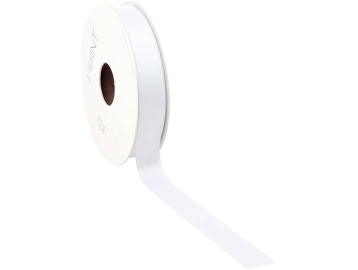 Vivant Geschenkband Office weiss Polyester