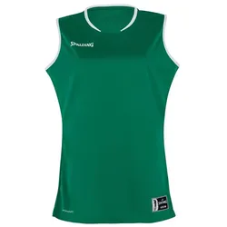 Spalding, Damen, Sportshirt, Move Tank Top Women (XS), Grün, Blau, Weiss