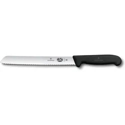 Victorinox Fibrox Brotmesser, Küchenmesser, Schwarz
