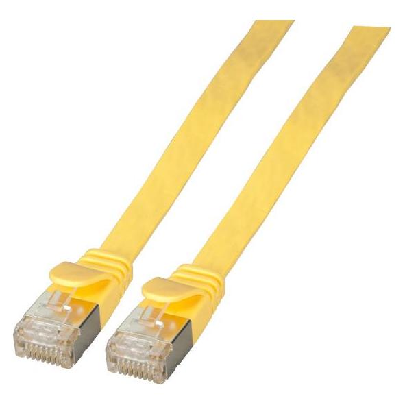 EFB Elektronik Flachpatchkabel U/FTP, Cat., PVC (U/FTP, CAT6a, 3 m) (K5545GE.3)