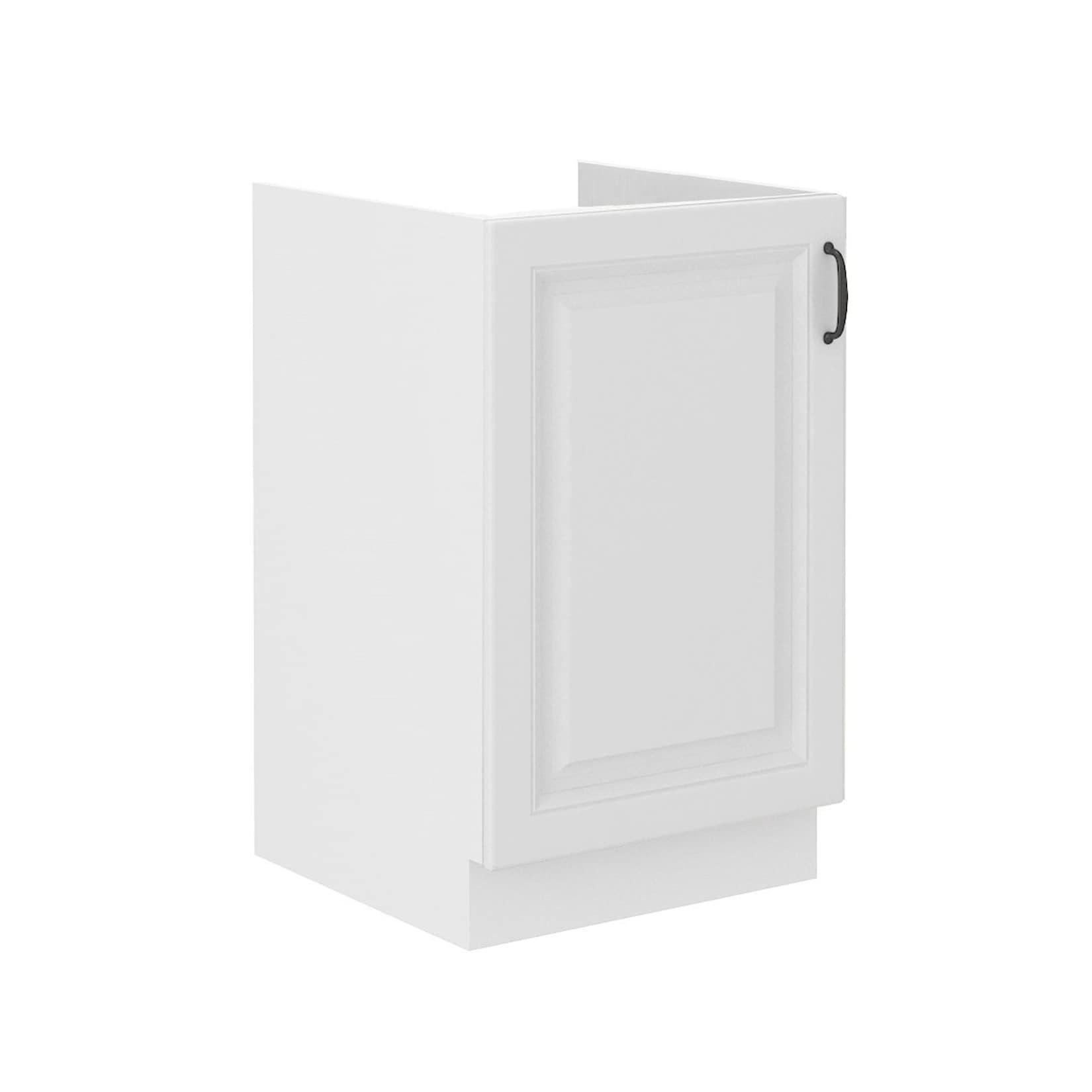 Spülenschrank 50cm Stilo Weiß Küchenzeile Küchenblock Küche Landhaus Einbauküche