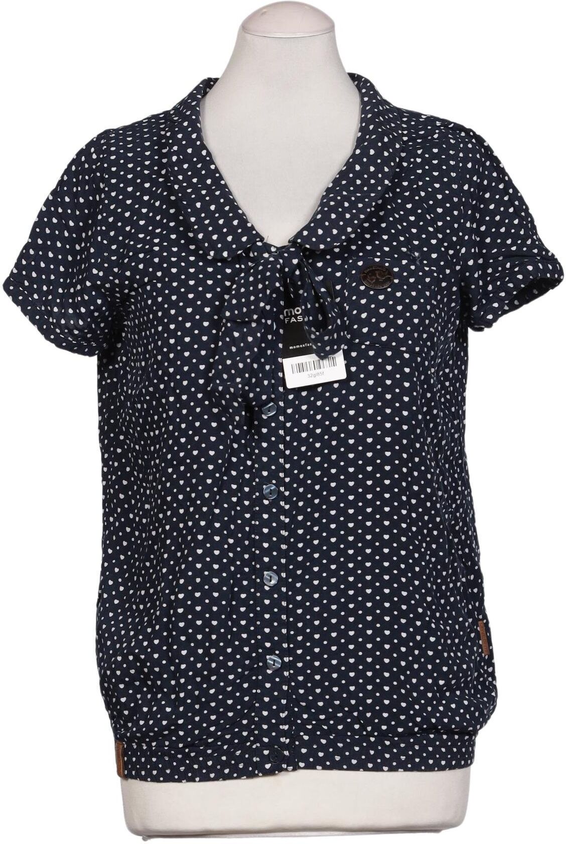 Naketano Damen Bluse, Mehrfarbig, Gr. M, Viskose - Second Hand