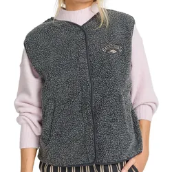 BILLABONG BE HAPPY Fleece Weste 2027 black sands - L