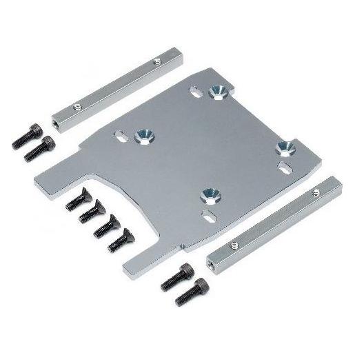 HPI Motorplatte grau 4mm Savage XL Octane (108956)