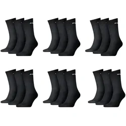 Puma Sportsocken Regular Crew Socken Sport 18-Pack schwarz 5.0 - 39-42 - 39-42