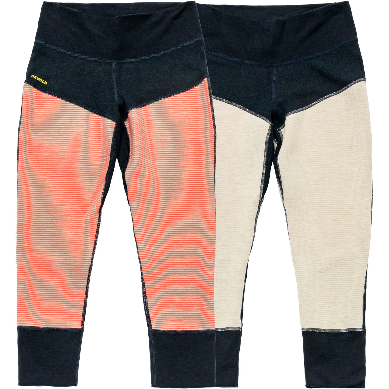 Devold Damen 3/4 Hose MerinoTUVEGGA coral - S