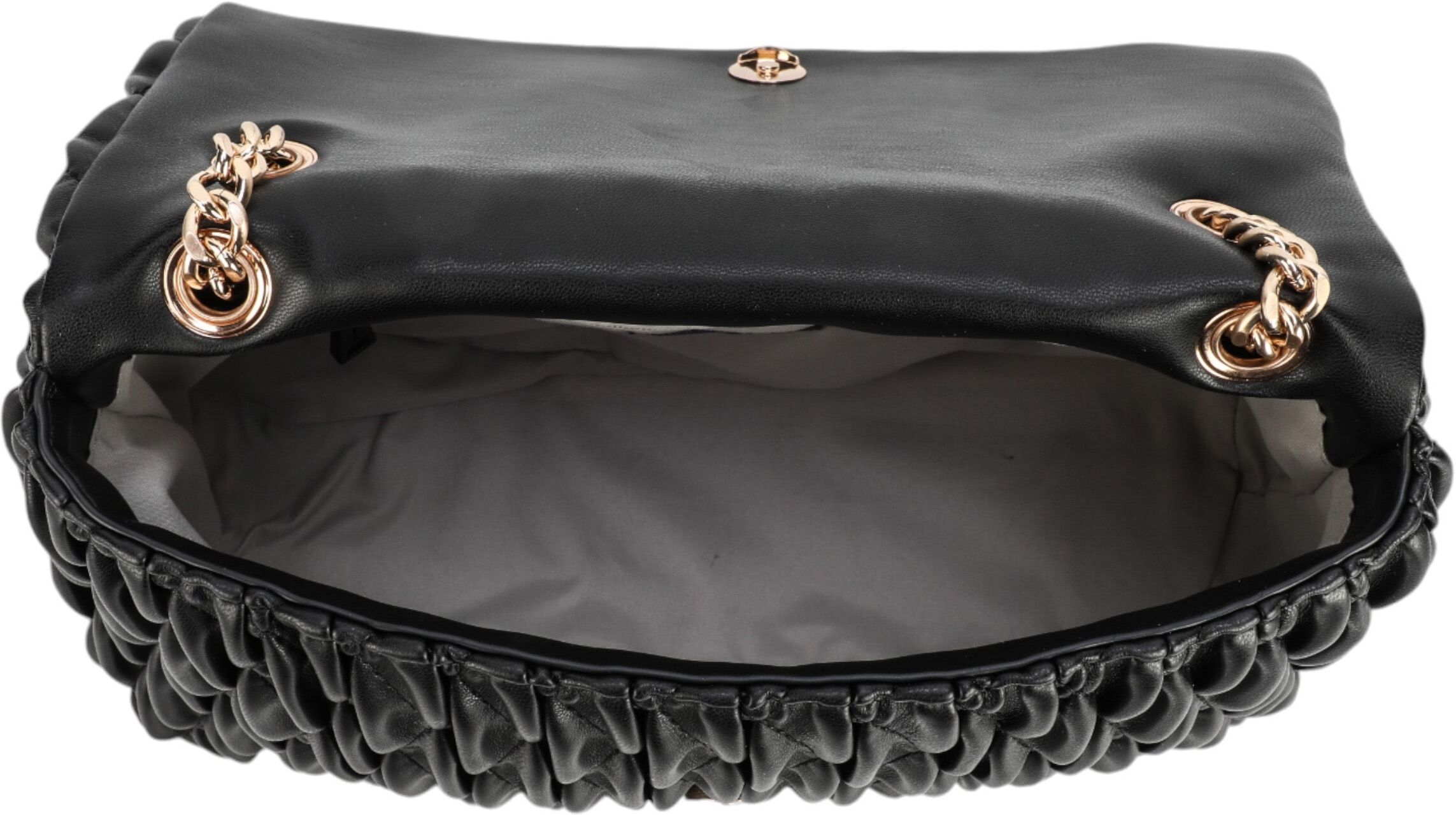 Schultertasche JOOP JEANS "ruga emma shoulderbag shf", Damen, Gr. B/H/T: 29cm x 17cm x 11cm, schwarz, Polyurethan (PU), unifarben, Taschen Schultertasche, Damen Schultertasche mit Überschlag & Magnetverschluss