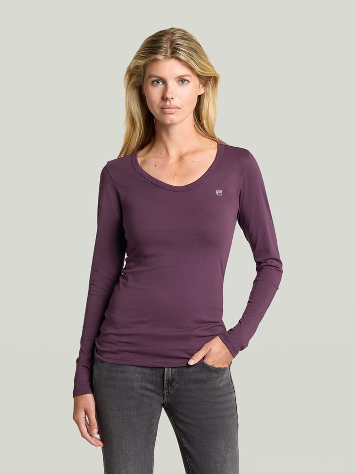 G-Star Longsleeve in Lila - XXS