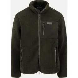 Teddy Jacke Grün 3XL