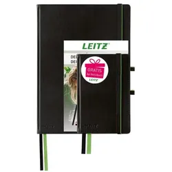 Leitz Notizbuch »Complete 4471« A4 kariert - 160 Seiten + gratis Notizbuch A6 schwarz