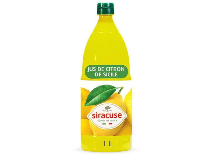 SIRACUSE Jus de citron jaune de Sicile - 1 L